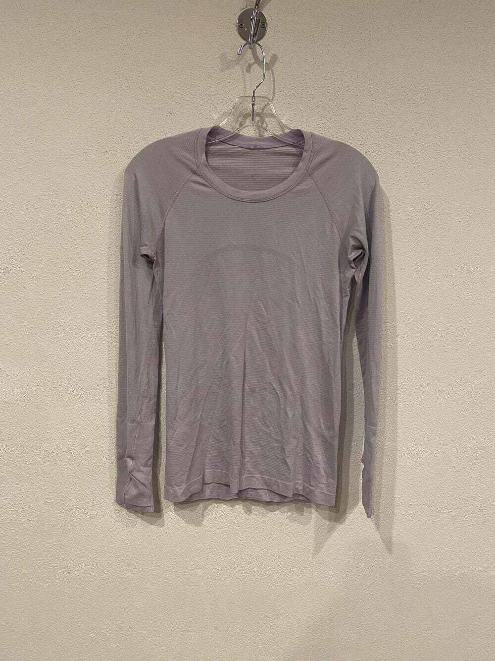 Lululemon Swiftly Tech Shirt Womens 6 Purple Long Sleeve Crewneck Running